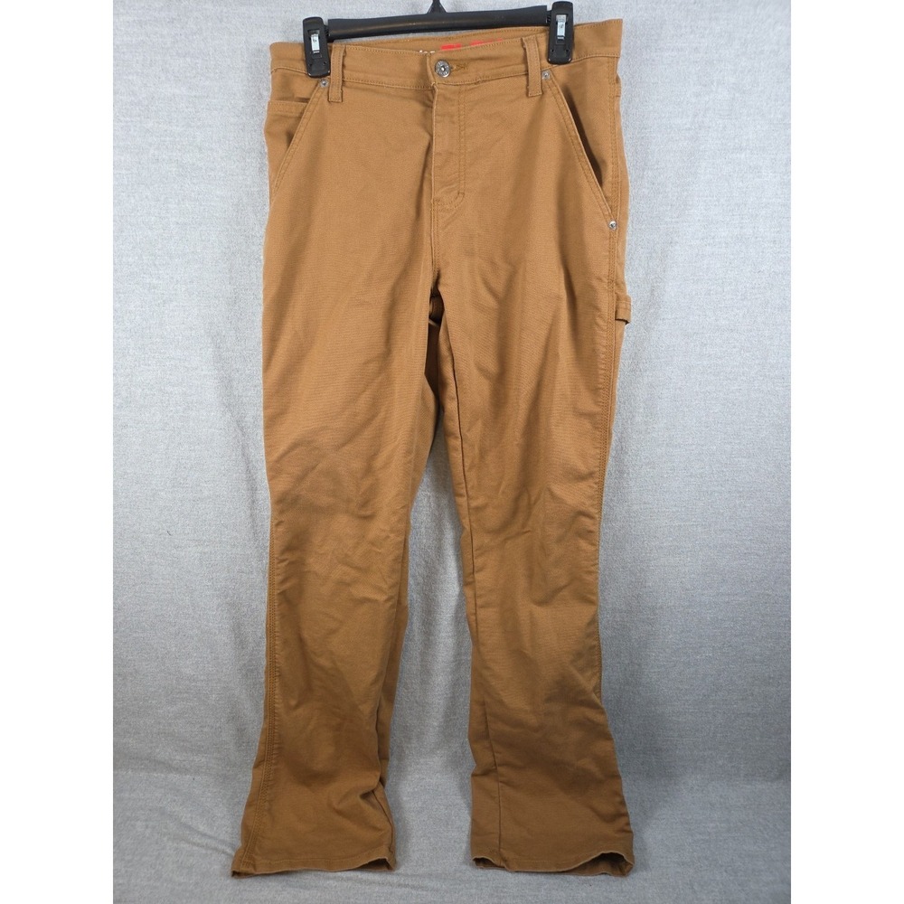 Dickies Flex Work Pants‎ Mens 30x32 Cargo Carpenter Duck Canvas Stretch Utility